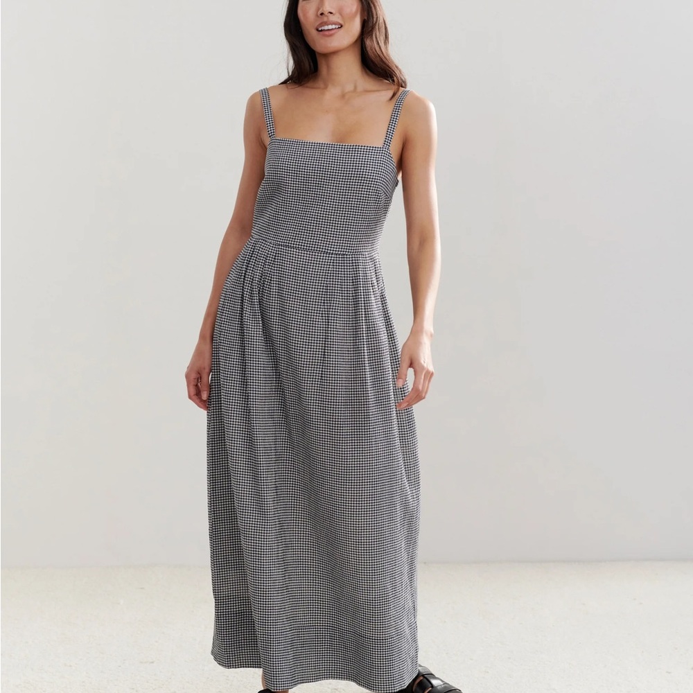 Jenni Kayne Black and White Maxi Dress